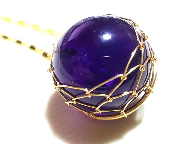天然石★ウルグアイ アメジスト 18mm ペンダント < 女性アクセサリー/時計 天然石★ウルグアイ アメジスト 18mm ペンダント < 女性アクセサリー/時計の