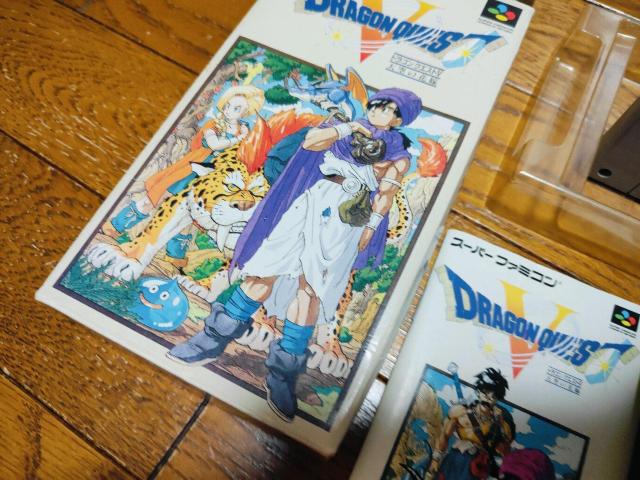 ドラゴンクエスト5 箱 説明書 スーパーファミコン ソフト ドラクエ < ゲーム本体/ソフト ドラゴンクエスト5 箱 説明書 スーパーファミコン ソフト ドラクエ < ゲーム本体/ソフトの