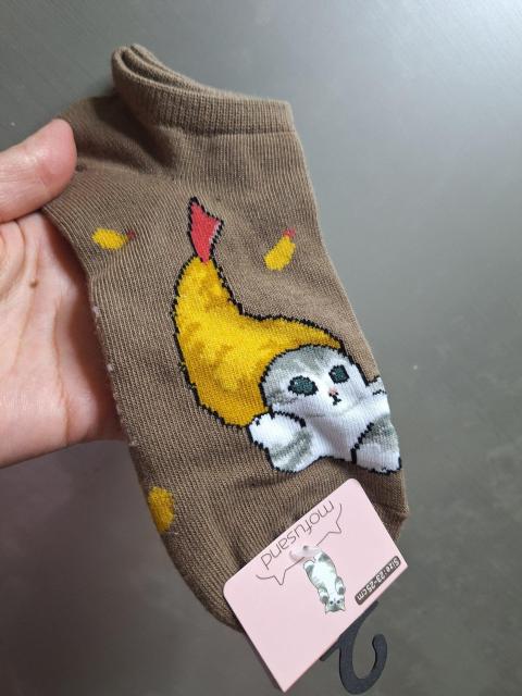 No.124 新品★「mofusand」エビフライ帽子被って決めポーズ!靴下 < 女性ファッション No.124 新品★「mofusand」エビフライ帽子被って決めポーズ!靴下 < 女性ファッションの