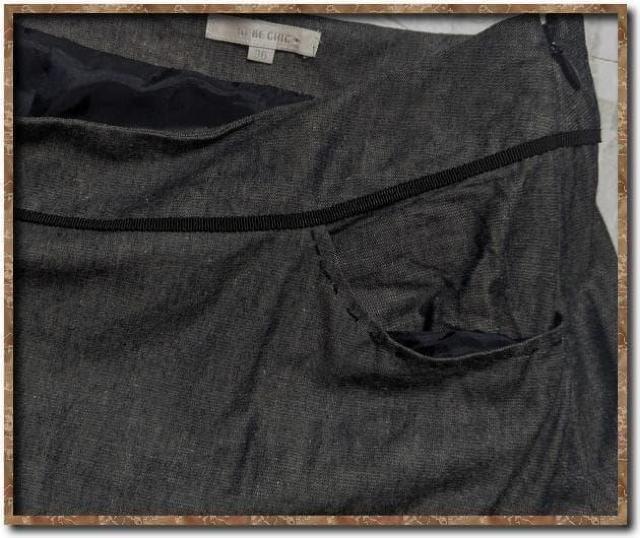 トゥービーシック 飾り付きティアードスカート☆やや難 < ブランド トゥービーシック 飾り付きティアードスカート☆やや難 < ブランドの