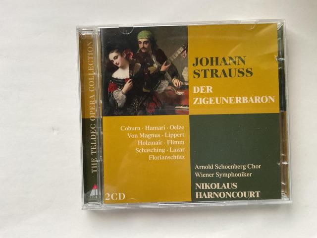 J.シュトラウスU世:オペラ「ジプシー男爵」アーノンクール指揮 テルデック名盤 2CD < CD/DVD/ビデオ J.シュトラウスU世:オペラ「ジプシー男爵」アーノンクール指揮 テルデック名盤 2CD < CD/DVD/ビデオの