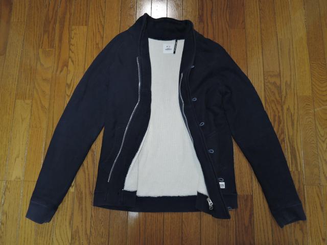 BEDWIN & THE HEARTBREAKERS ベドウィン ショールカラー スウェット ジャケット 2ネイビー 裏地サーマル < ブランド BEDWIN & THE HEARTBREAKERS ベドウィン ショールカラー スウェット ジャケット 2ネイビー 裏地サーマル < ブランドの