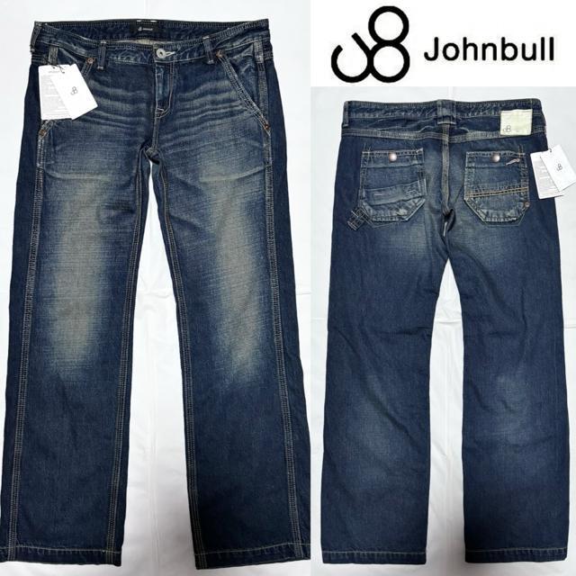 新品 未使用 JOHNBULL ジョンブル 値札タグ付1.6万円程 デニム 加工 ジーンズ 大きい3L 日本製 アメカジ ワーク系 < 男性ファッション 新品 未使用 JOHNBULL ジョンブル 値札タグ付1.6万円程 デニム 加工 ジーンズ 大きい3L 日本製 アメカジ ワーク系 < 男性ファッションの