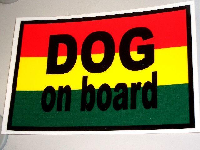DOG on boardラスタステッカー□レゲエ < 自動車/バイク DOG on boardラスタステッカー□レゲエ < 自動車/バイク