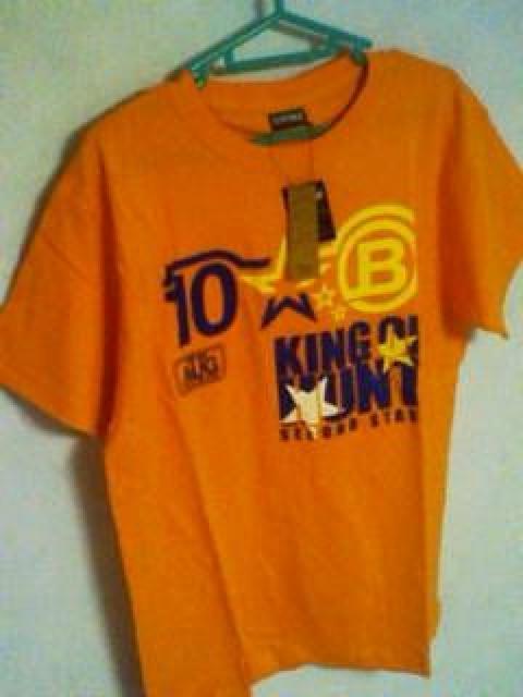 T-46★新品★半袖アメカジ&サーフTシャツ オレンジ L < 男性ファッション  T-46★新品★半袖アメカジ&サーフTシャツ オレンジ L < 男性ファッションの