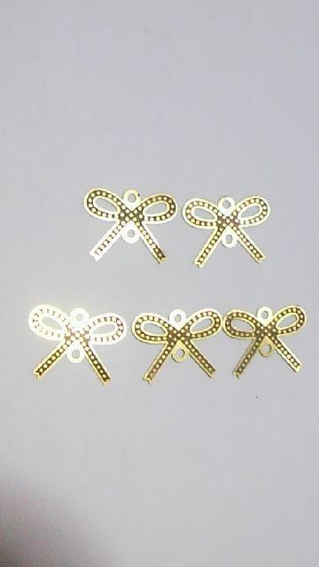 極薄い金属片のリボン10×13oゴールド(黒)カラー5個 < ペット/手芸/園芸  極薄い金属片のリボン10×13oゴールド(黒)カラー5個  < ペット/手芸/園芸の