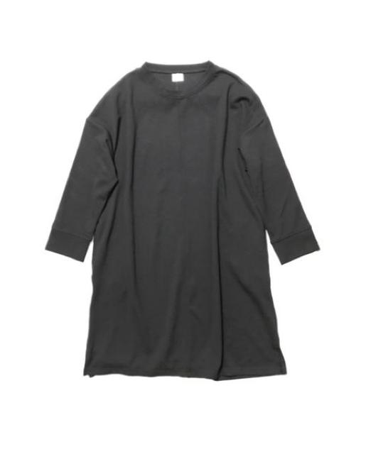 フェリシモ〓究極のカットソー黒チュニックワンピース(L)新品〓 < ブランド フェリシモ〓究極のカットソー黒チュニックワンピース(L)新品〓 < ブランドの