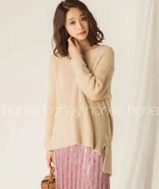 定価6,490円●ミラノリブシャギープルオーバー●socolla●ベージュ●MAYSONGREYメイソングレイ < ブランド 定価6,490円●ミラノリブシャギープルオーバー●socolla●ベージュ●MAYSONGREYメイソングレイ < ブランドの