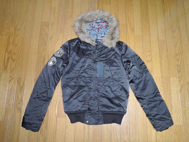 HYSTERIC GLAMOUR ヒステリックグラマー N2-Bジャケット S 黒 ファーパーカーPRIMALOFT モッズコート < ブランド  HYSTERIC GLAMOUR ヒステリックグラマー N2-Bジャケット S 黒 ファーパーカーPRIMALOFT モッズコート  < ブランドの