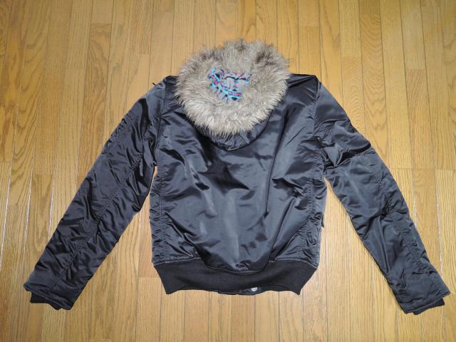 HYSTERIC GLAMOUR ヒステリックグラマー N2-Bジャケット S 黒 ファーパーカーPRIMALOFT モッズコート < ブランド  HYSTERIC GLAMOUR ヒステリックグラマー N2-Bジャケット S 黒 ファーパーカーPRIMALOFT モッズコート < ブランドの