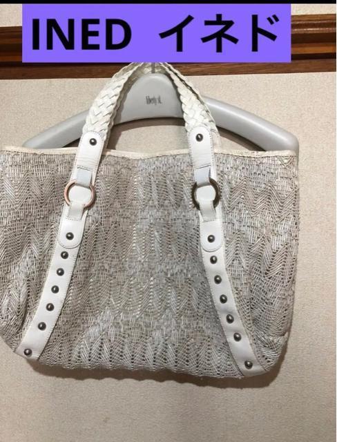 INED イネド 編み上げメッシュ バッグ < ブランド  INED イネド 編み上げメッシュ バッグ  < ブランドの