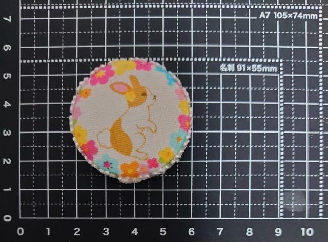 ハンドメイド♪くるみボタンマグネット『春色アニマル』うさぎA < ペット/手芸/園芸 ハンドメイド♪くるみボタンマグネット『春色アニマル』うさぎA < ペット/手芸/園芸の