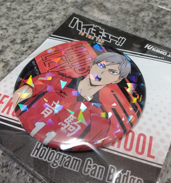 送料無料!ハイキュー!! ホログラム缶バッジ 缶バッチ 等身 灰羽リエーフ < アニメ/コミック/キャラクター  送料無料!ハイキュー!! ホログラム缶バッジ 缶バッチ 等身 灰羽リエーフ < アニメ/コミック/キャラクターの