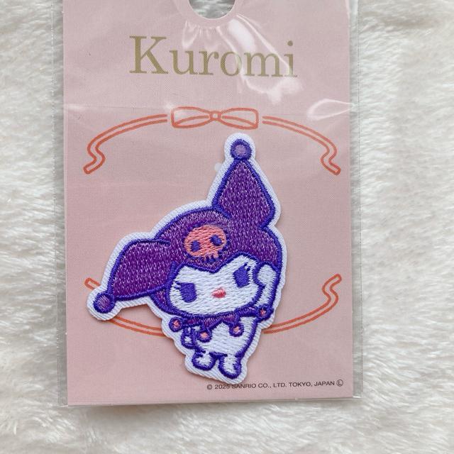 サンリオ クロミ 準備体操 アイロン接着 刺繍 ワッペン ハンドメイド N2m < おもちゃ サンリオ クロミ 準備体操 アイロン接着 刺繍 ワッペン ハンドメイド N2m < おもちゃの