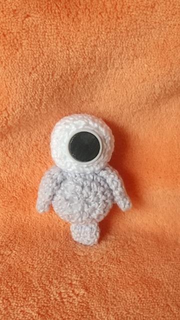 インコ編みぐるみマグネット(薄紫) < ペット/手芸/園芸  インコ編みぐるみマグネット(薄紫) < ペット/手芸/園芸の