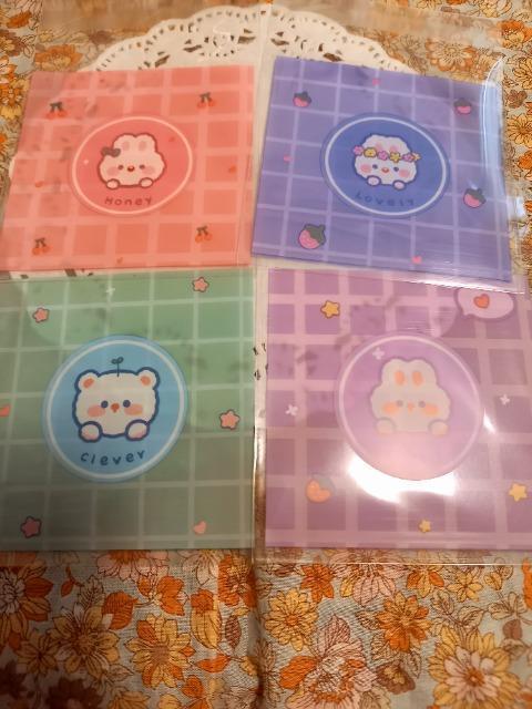 お裾分け☆うさぎとくまのラッピング袋4柄4枚☆ < インテリア/ライフ  お裾分け☆うさぎとくまのラッピング袋4柄4枚☆  < インテリア/ライフの