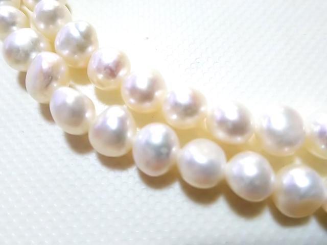 天然石★淡水パール ポテト 1連 < 女性アクセサリー/時計 天然石★淡水パール ポテト 1連 < 女性アクセサリー/時計の