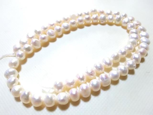 天然石★淡水パール ポテト 1連 < 女性アクセサリー/時計 天然石★淡水パール ポテト 1連 < 女性アクセサリー/時計の