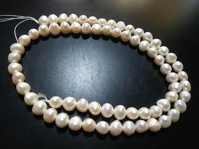 天然石★淡水パール ポテト 1連 < 女性アクセサリー/時計 天然石★淡水パール ポテト 1連 < 女性アクセサリー/時計の