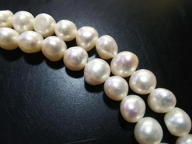 天然石★淡水パール ポテト 1連 < 女性アクセサリー/時計 天然石★淡水パール ポテト 1連 < 女性アクセサリー/時計の