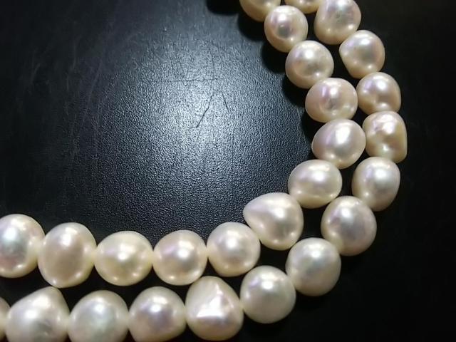 天然石★淡水パール ポテト 1連 < 女性アクセサリー/時計 天然石★淡水パール ポテト 1連 < 女性アクセサリー/時計の