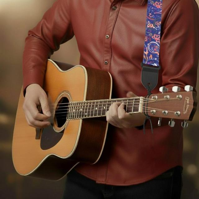 花柄 アジアンテイスト 民族風 ギター ストラップ エレキギター アコースティックギター アコギ ベース < ホビー 花柄 アジアンテイスト 民族風 ギター ストラップ エレキギター アコースティックギター アコギ ベース < ホビーの