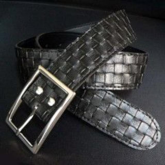 お兄.ホスト系♪編込みベルト ブラック < 男性ファッション お兄.ホスト系♪編込みベルト ブラック < 男性ファッションの