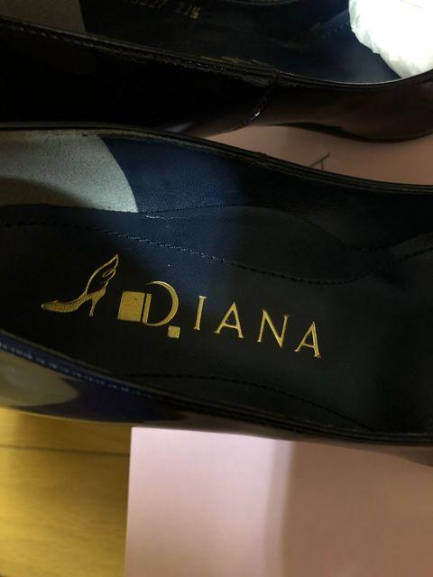 ★DIANA(ダイアナ)★ルフリー●エナメルパンプス♪ネイビー < ブランド ★DIANA(ダイアナ)★ルフリー●エナメルパンプス♪ネイビー < ブランドの