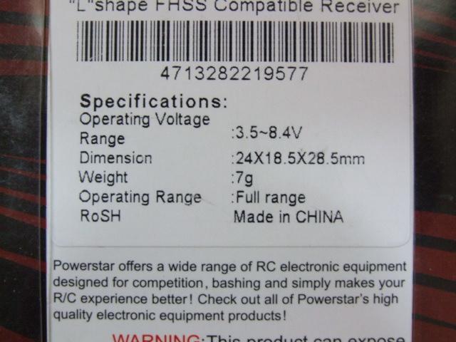 PowerStar製サンワFH3&FH4&FH4T互換2.4GHz受信機「RS472E」新品 < ホビー PowerStar製サンワFH3&FH4&FH4T互換2.4GHz受信機「RS472E」新品 < ホビーの