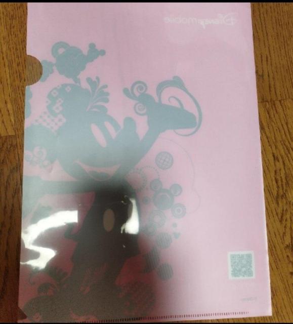 ディズニーモバイル ミッキーマウス ピンク クリアファイル ノベルティ < アニメ/コミック/キャラクター ディズニーモバイル ミッキーマウス ピンク クリアファイル ノベルティ < アニメ/コミック/キャラクターの