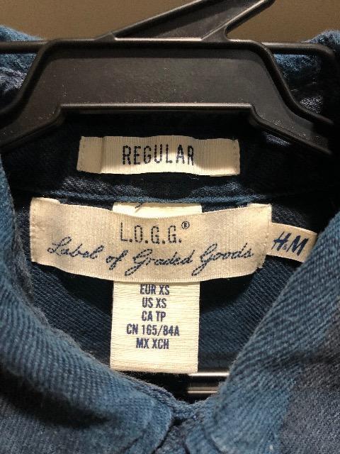 H&M シャツ 長袖 < ブランド  H&M シャツ 長袖 < ブランドの