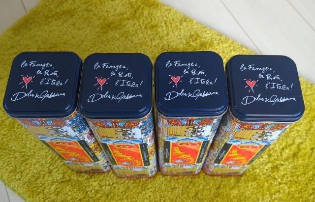 DOLCE&GABBANA/ドルチェ&ガッバーナ/コラボ/Di Martinoディマルティーノ/パスタ缶(中身無空き缶のみ)4缶 < ブランド  DOLCE&GABBANA/ドルチェ&ガッバーナ/コラボ/Di Martinoディマルティーノ/パスタ缶(中身無空き缶のみ)4缶 < ブランドの