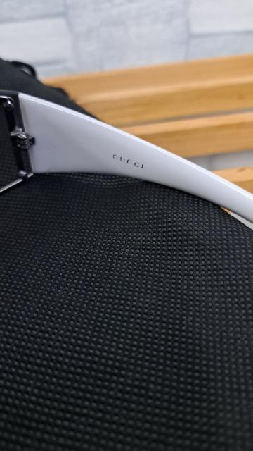 ☆GUCCI グッチ GG柄 ロゴ サングラス グレー/ホワイト/メンズ < ブランド ☆GUCCI グッチ GG柄 ロゴ サングラス グレー/ホワイト/メンズ < ブランドの