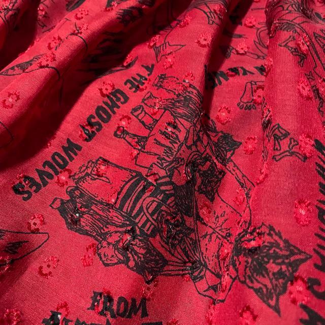 ヒステリックグラマー 総柄 シフォン オフショルダー トップス < ブランド ヒステリックグラマー 総柄 シフォン オフショルダー トップス < ブランドの