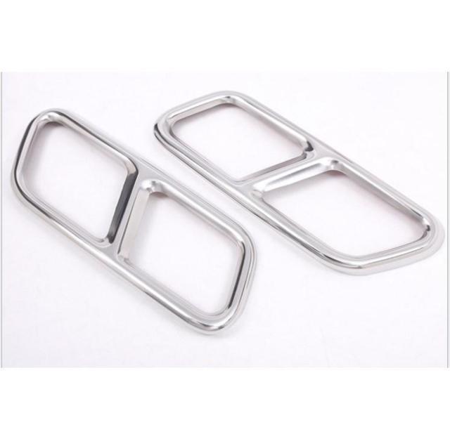 即納・送料無料 メルセデスベンツ 4本出しマフラー カバー 左右 AMGルック W221/W222/X166他 マフラーカッター < 自動車/バイク 即納・送料無料 メルセデスベンツ 4本出しマフラー カバー 左右 AMGルック W221/W222/X166他 マフラーカッター < 自動車/バイク