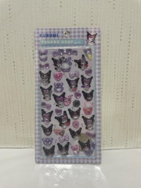 ボンボンドロップシール サンリオ クロミ3D立体 ぷくぷくシール < インテリア/ライフ ボンボンドロップシール サンリオ クロミ3D立体 ぷくぷくシール < インテリア/ライフの