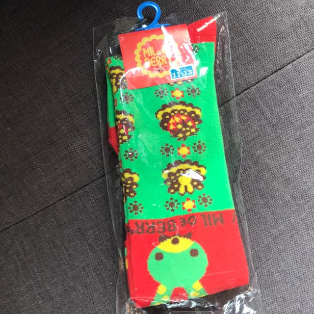 ♯新品♯MIL DE BERRY 可愛靴下11→13ハイソックス ミルデベリー < キッズ/ベビー  ♯新品♯MIL DE BERRY 可愛靴下11→13ハイソックス ミルデベリー  < キッズ/ベビーの