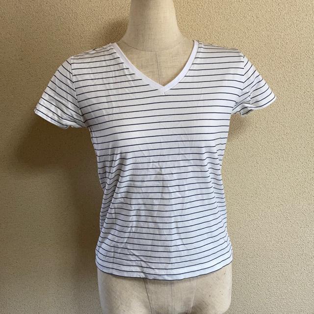 ナチュラルビューティーベーシック ボーダーTシャツ S < ブランド  ナチュラルビューティーベーシック ボーダーTシャツ S  < ブランドの
