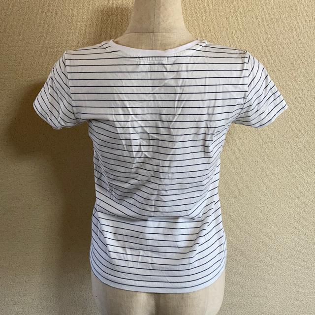 ナチュラルビューティーベーシック ボーダーTシャツ S < ブランド  ナチュラルビューティーベーシック ボーダーTシャツ S < ブランドの