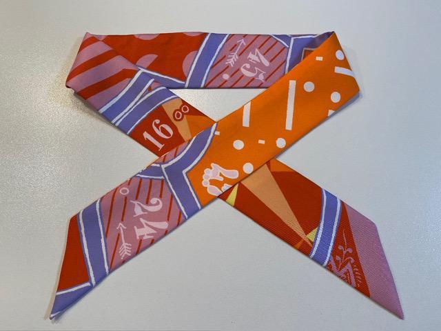 美品 正規品 HERMES エルメス トゥイリー スカーフ < ブランド  美品 正規品 HERMES エルメス トゥイリー スカーフ < ブランドの