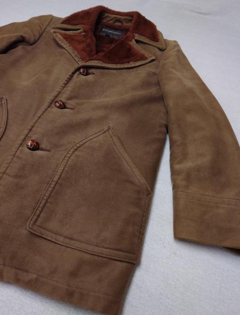 美品★Stratojac★ボアランチコート★ハーフコート★ヴィンテージ★60s★USA★ストラトジャック★メンズジャケット★送料込 < 男性ファッション  美品★Stratojac★ボアランチコート★ハーフコート★ヴィンテージ★60s★USA★ストラトジャック★メンズジャケット★送料込 < 男性ファッションの