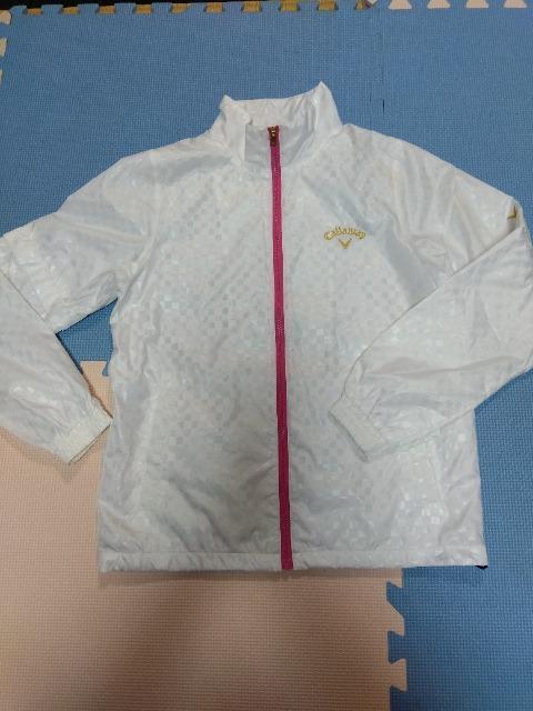 Callawayゴルフ ホワイトブルゾン ジャンパー2way M < レジャー/スポーツ  Callawayゴルフ ホワイトブルゾン ジャンパー2way M  < レジャー/スポーツの