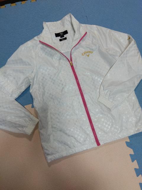 Callawayゴルフ ホワイトブルゾン ジャンパー2way M < レジャー/スポーツ  Callawayゴルフ ホワイトブルゾン ジャンパー2way M < レジャー/スポーツの