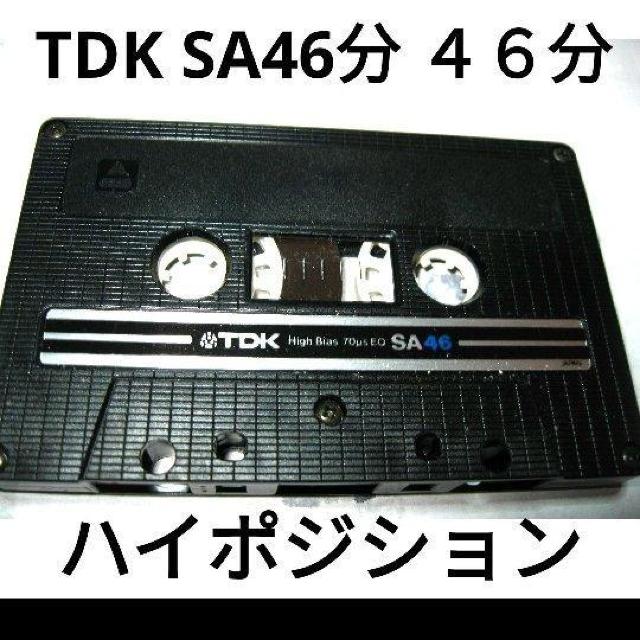    TDK SA46 46JZbge[v 1{ Type2nC|W ܂   CD/DVD/rfI 