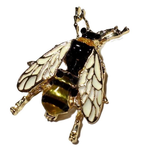 蜂 ハチ スズメバチ ピンブローチ ブローチ ピンバッジ バッジ ピンズ ラペルピン < 男性アクセサリー/時計 蜂 ハチ スズメバチ ピンブローチ ブローチ ピンバッジ バッジ ピンズ ラペルピン < 男性アクセサリー/時計の
