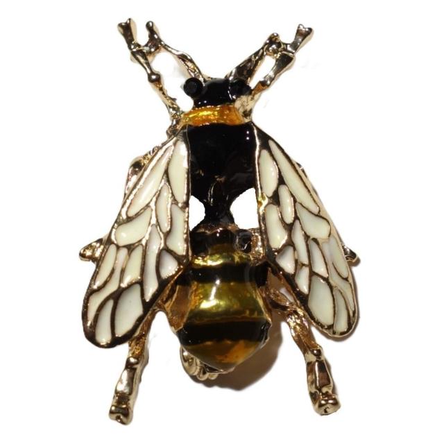 蜂 ハチ スズメバチ ピンブローチ ブローチ ピンバッジ バッジ ピンズ ラペルピン < 男性アクセサリー/時計 蜂 ハチ スズメバチ ピンブローチ ブローチ ピンバッジ バッジ ピンズ ラペルピン < 男性アクセサリー/時計の