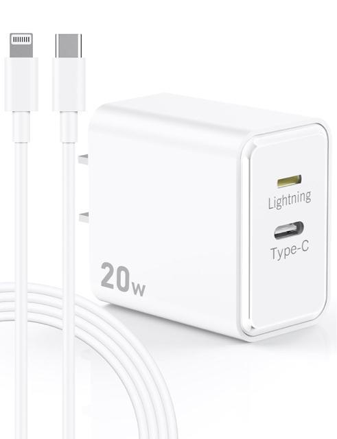 iPhone 充電器 Type C+Lightning一体型 20W 急速充電器 充電ケーブル2m付き PD急速充電 スマホ充電器 < 家電/AV  iPhone 充電器 Type C+Lightning一体型 20W 急速充電器 充電ケーブル2m付き PD急速充電 スマホ充電器  < 家電/AVの