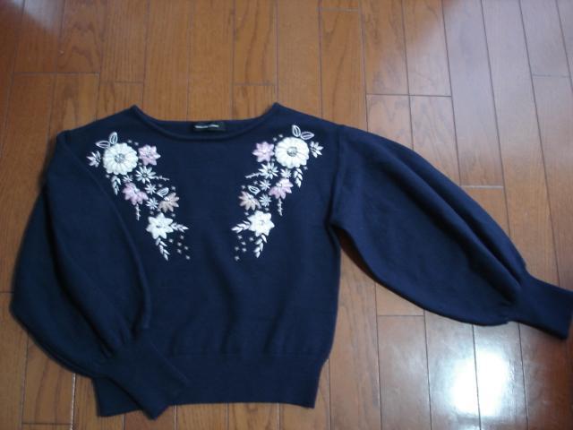 ★クイーンズコート QUEENS COURT おしゃれドルマリン袖デザインニット★超激安! < ブランド ★クイーンズコート QUEENS COURT おしゃれドルマリン袖デザインニット★超激安! < ブランドの