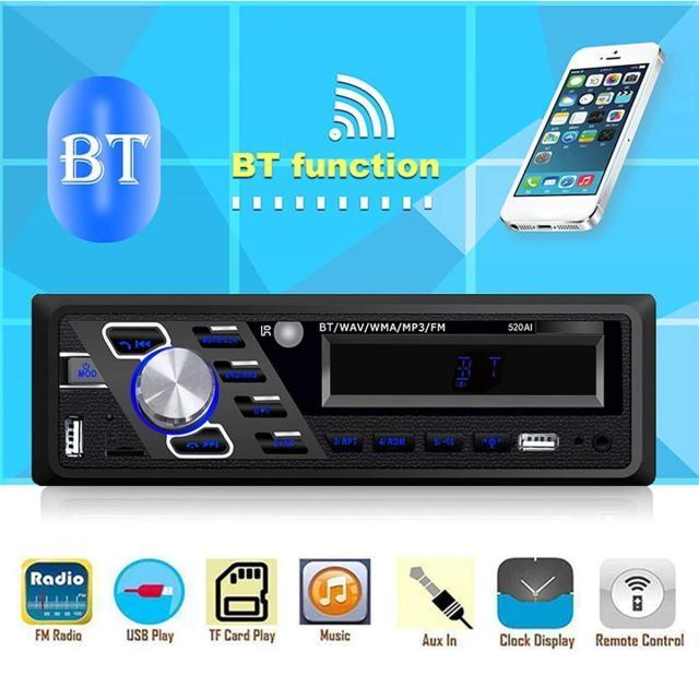 24v用1DINカーオーディオ BluetoothステレオMP3プレーヤー ハンズフリー通話 AUX機能リモコン付 USBメモリー < 自動車/バイク 24v用1DINカーオーディオ BluetoothステレオMP3プレーヤー ハンズフリー通話 AUX機能リモコン付 USBメモリー < 自動車/バイク