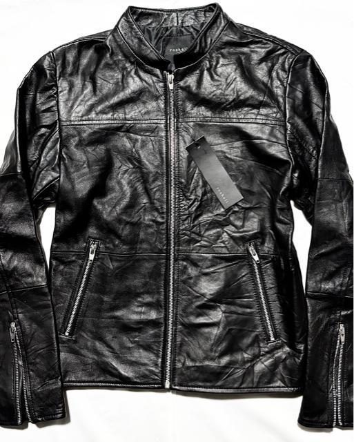 新品 roshell タグ付 柔らか 革 リアル レザー ジャケット ライダース S アメカジ ワーク ミリタリー ストリート 系 < 男性ファッション 新品 roshell タグ付 柔らか 革 リアル レザー ジャケット ライダース S アメカジ ワーク ミリタリー ストリート 系 < 男性ファッションの